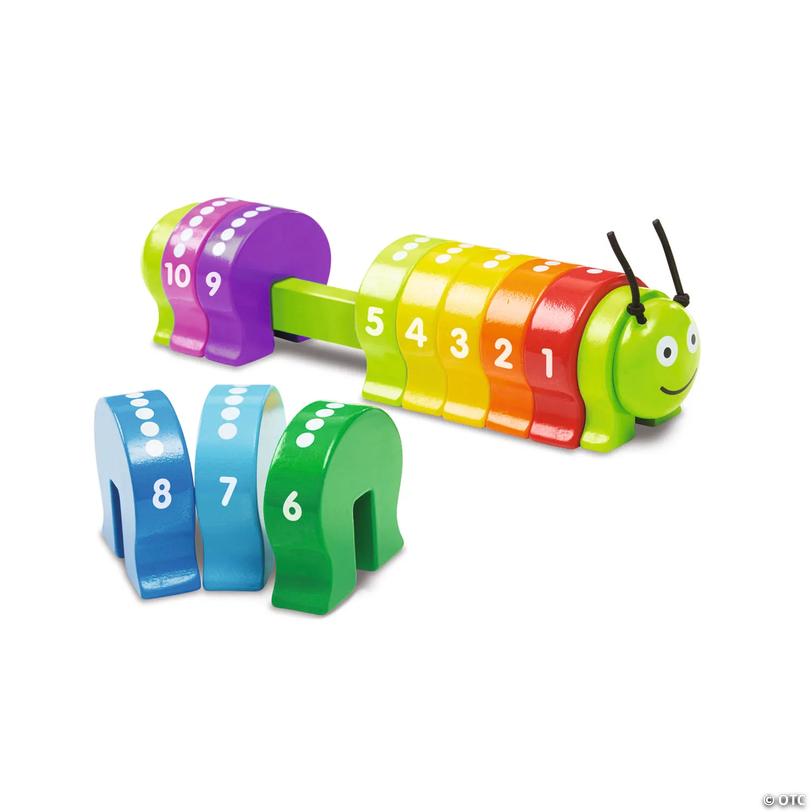 Melissa &amp; Doug Counting Caterpillar Classic Toy Image