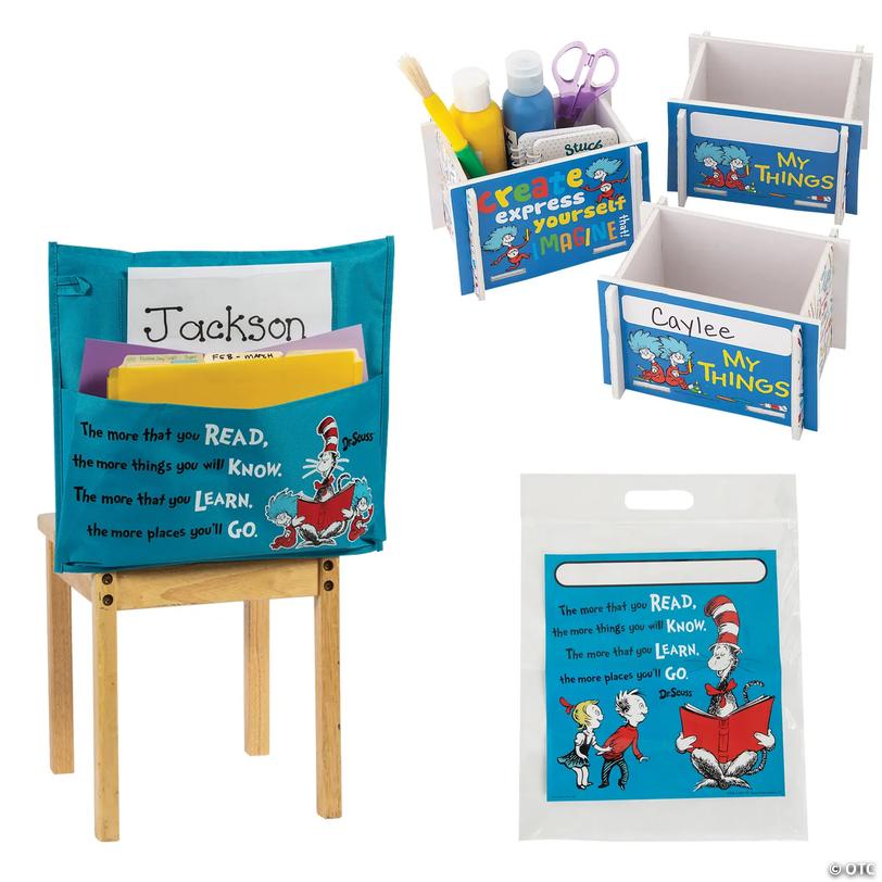 Dr. Seuss&amp;#8482; Classroom Organizer Kit for 12 Image