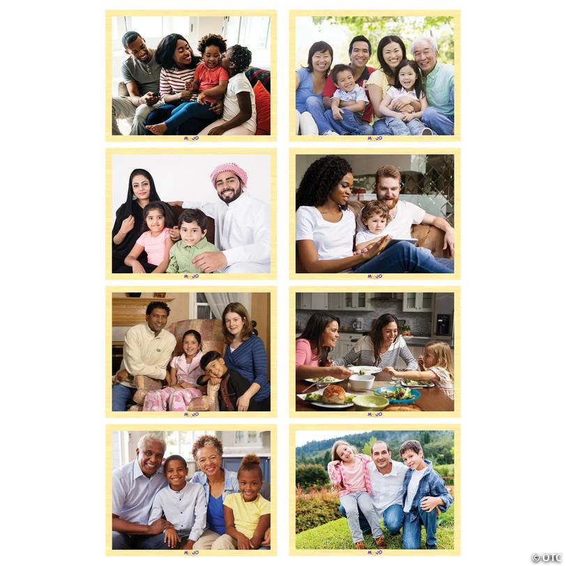 MOJO Families of Today Wooden 8-Puzzle Set Image