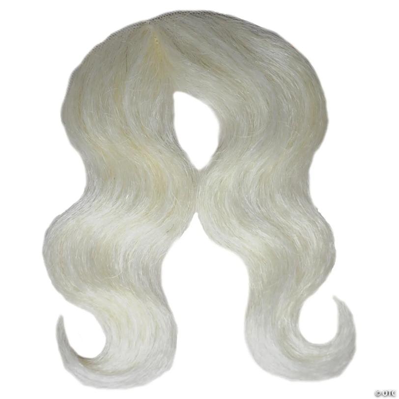 Santa/Viking Yak Mustache Extra Long White Image