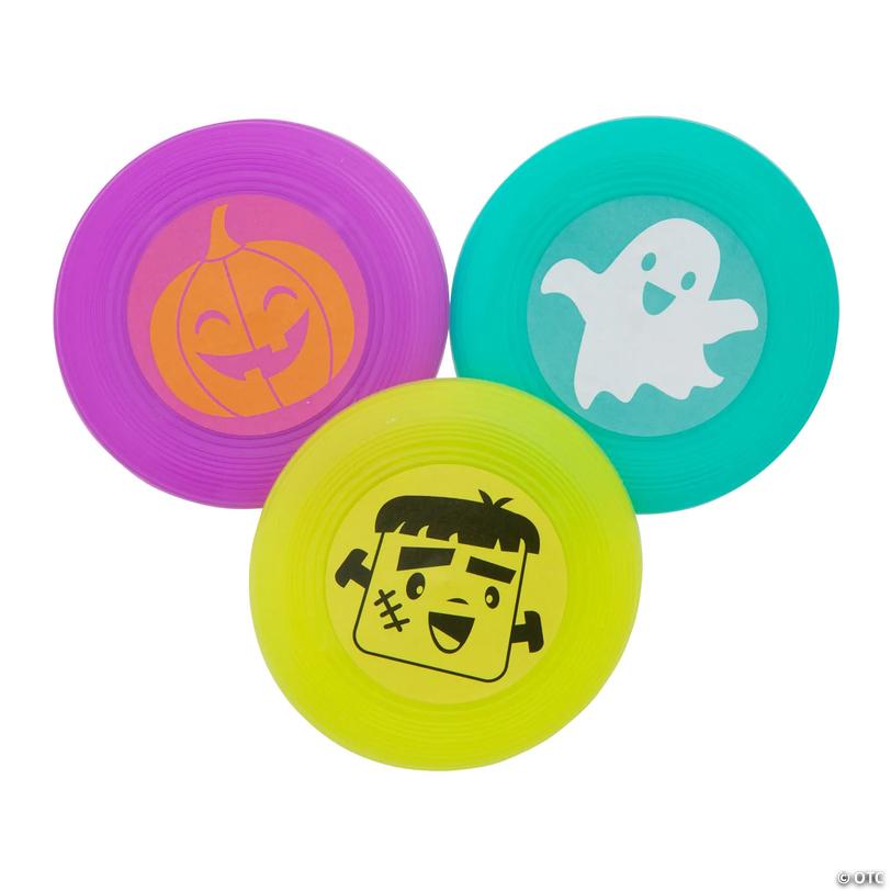 Bulk 72 Pc. Mini Halloween Flying Discs | Oriental Trading