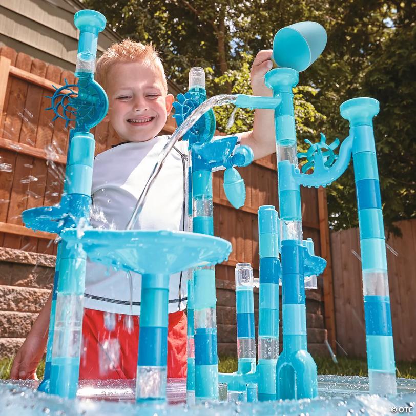 125 Piece Aqua Maze Marble Run Image