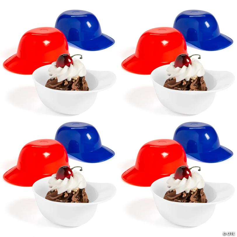 Bulk 60 Pc. Baseball Helmet Snack Bowls Image