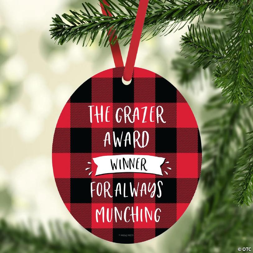 MDF Wood Ornament Grazer Snack Award | Oriental Trading