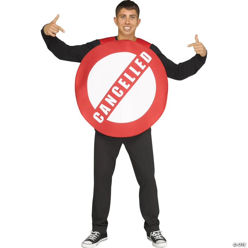 I Am Canceled Tunic Adult Costume Image