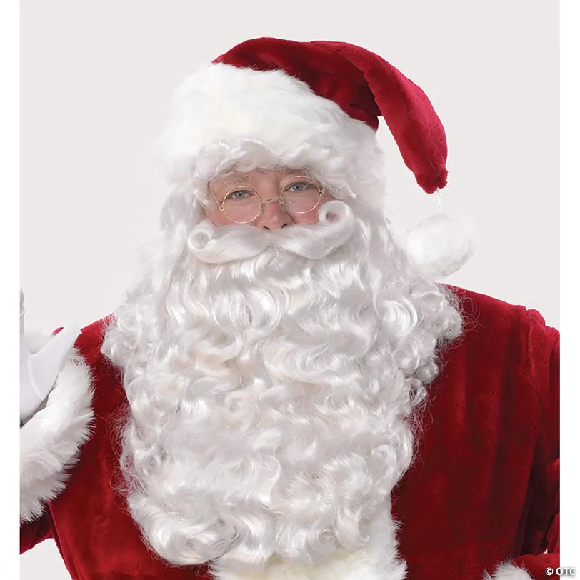 Adults Majestic Santa Hat - One Size Image