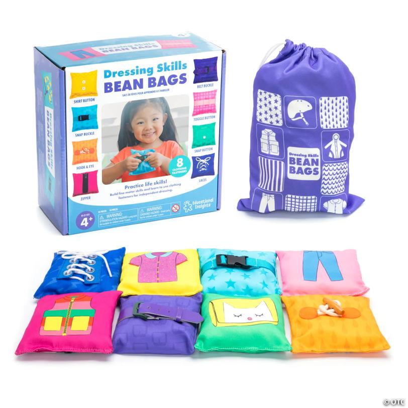 Educational Insights Learn to Dress Myself Bean Bags Image