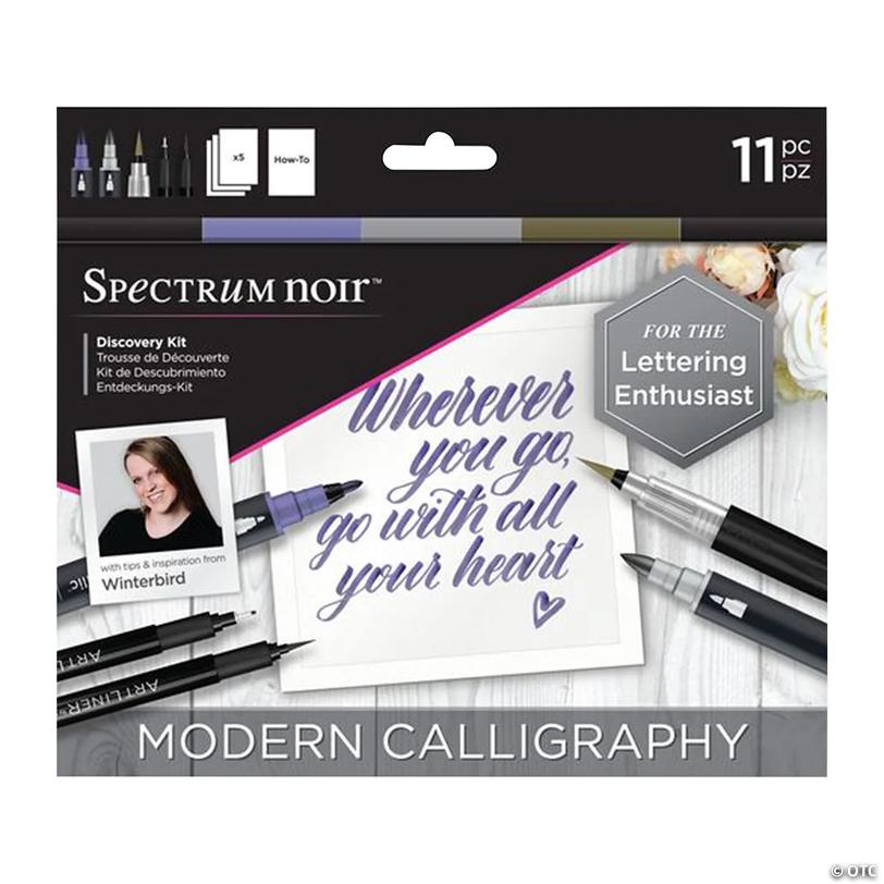 Spectrum Noir™ Modern Calligraphy Drawing Kit - 11 Pc. | Oriental Trading