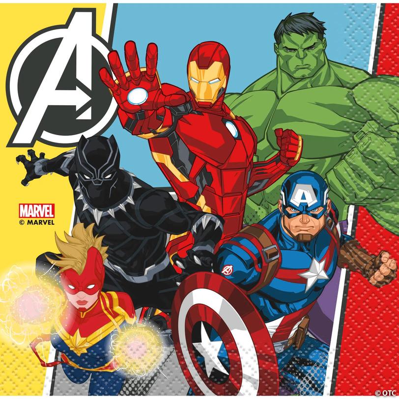 Marvel's Avengers&amp;#8482; Beverage Napkins &amp;#8211; 16 ct Image