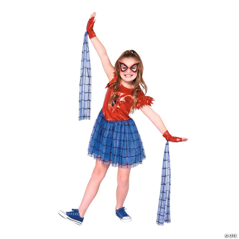 Kids Marvel Spider-Man&amp;#8482; Spider-Man Dress Costume - Extra Small 3T-4T Image