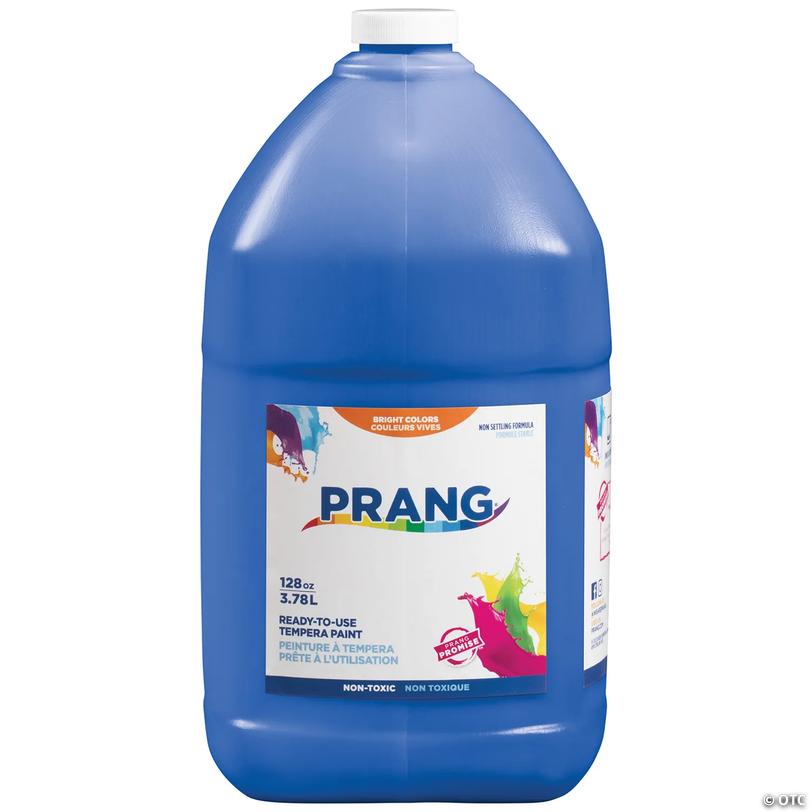 Prang Ready-to-Use Tempera Paint, Blue, 1 Gal Image