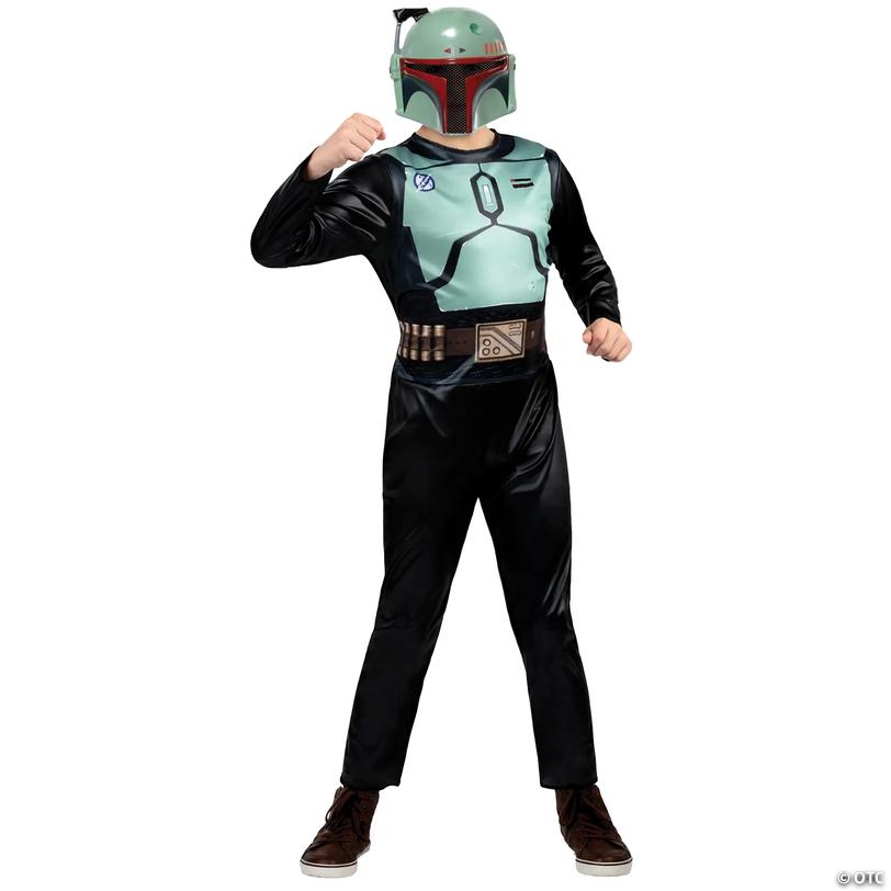 Kids Value Star Wars&amp;#8482; Boba Fett&amp;#8482; Costume - Medium 8-10 Image