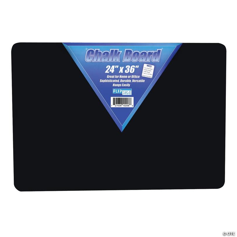 Flipside Chalk Board, 24" x 36", Black Image