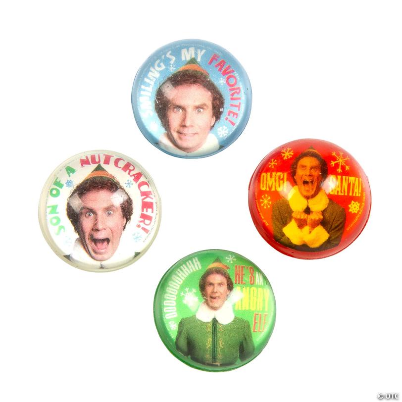 Mini Buddy the Elf&amp;#8482; Bouncy Balls - 24 pc Image