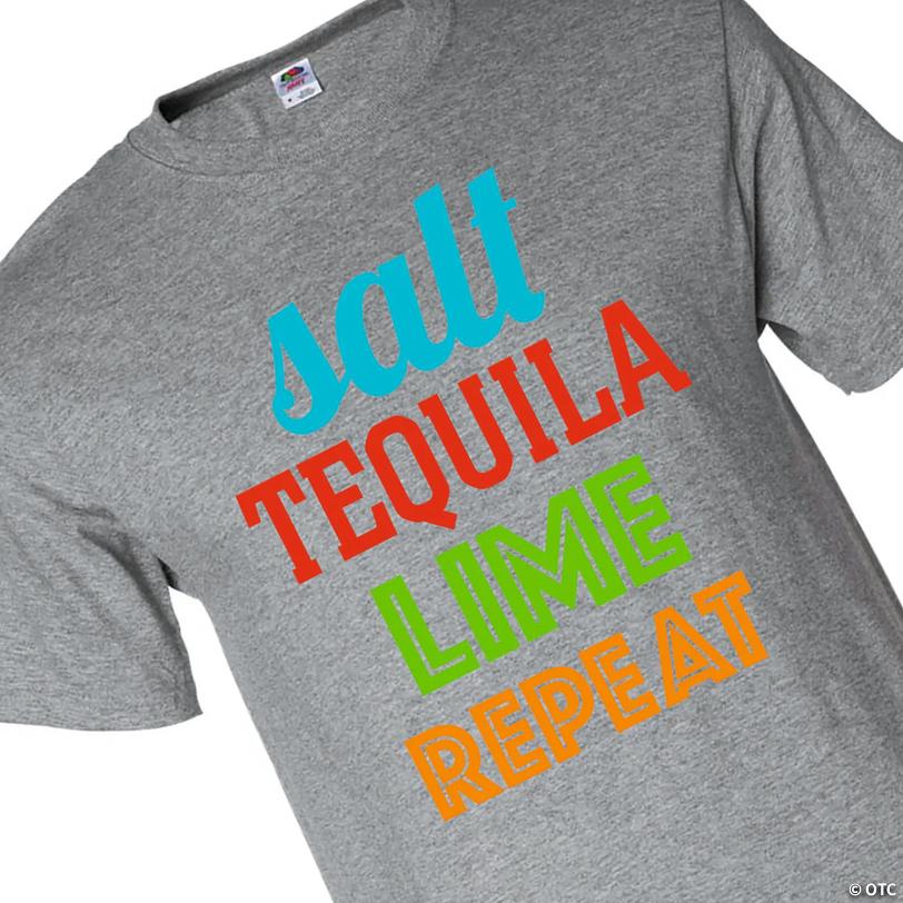 Salt, Tequila, Lime, Repeat Adult&amp;#8217;s T-Shirt - Extra Large Image