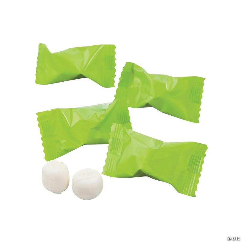 14 oz. Solid Lime Green Classic Buttermints Candy - 108 Pc. | Oriental ...