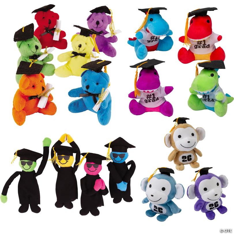Bulk 48 Pc. Graduation Stuffed Giveaway Kit | Oriental Trading