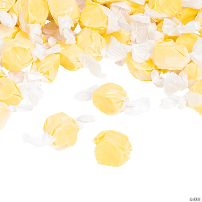 Yellow Salt Water Taffy Candy - 193 Pc. Image