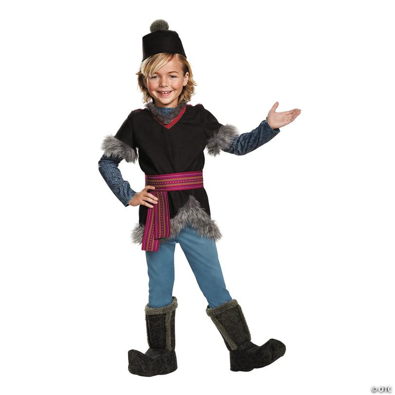 Boy's Deluxe Frozen Kristoff Costume - 3T-4T Image