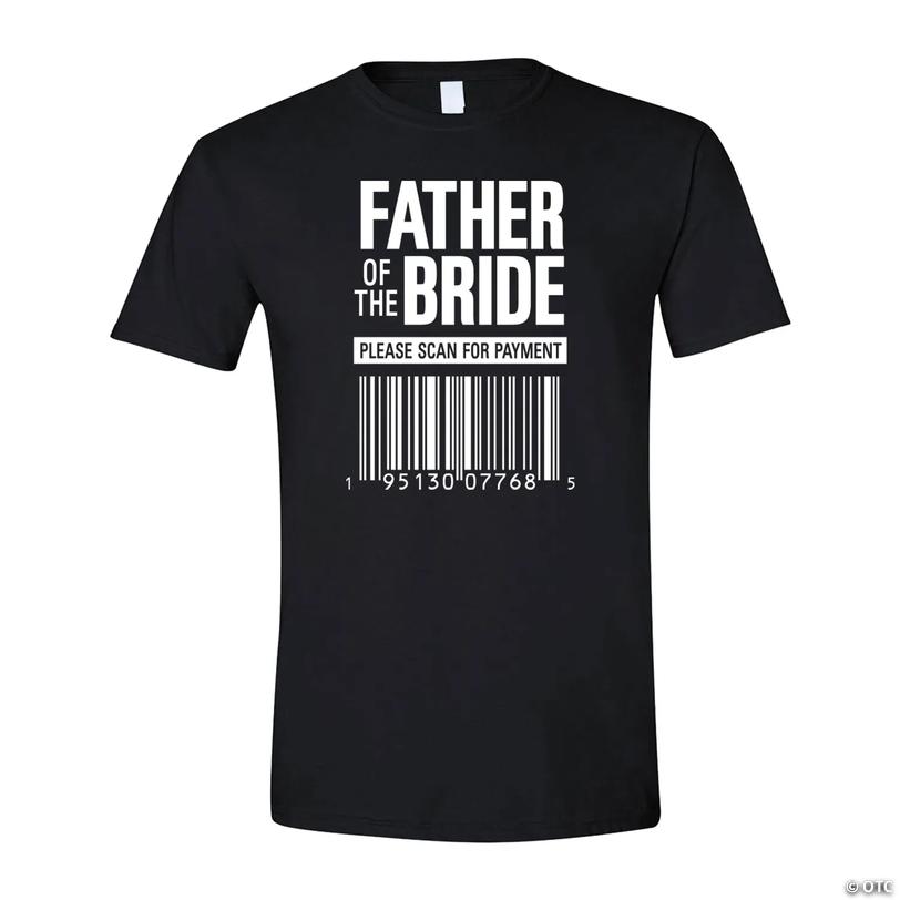 Father of the Bride Adult&amp;#8217;s T-Shirt Image