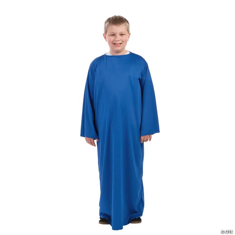 Kids Dark Blue Nativity Gown - Large/Extra Large 10-14 Image