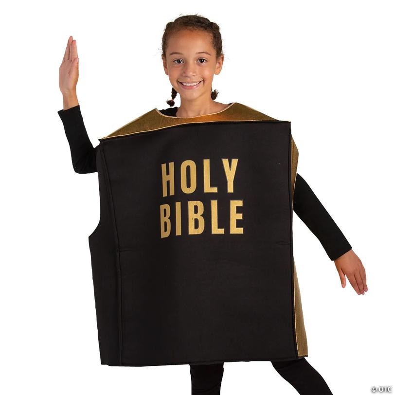 Kids Holy Bible Costume - One Size Image