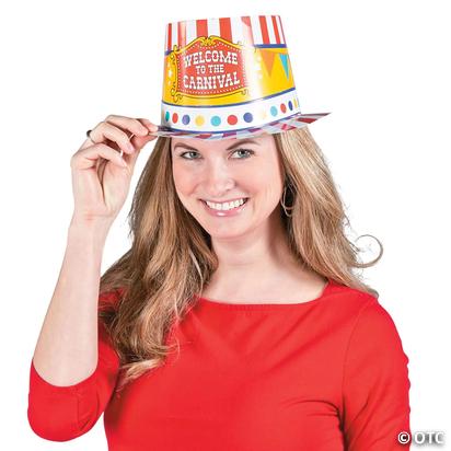 Carnival Top Hats - 12 Pc. - Discontinued display picture 1
