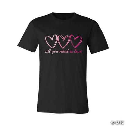 All You Need is Love Adult's T-Shirt | Oriental Trading