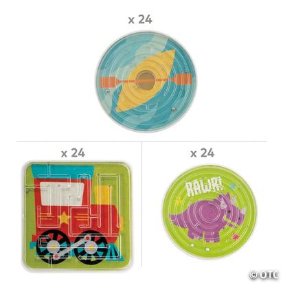 Bulk 72 Pc. Mini Maze Puzzle Assortment | Oriental Trading