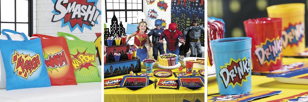 Superhero Party Supplies