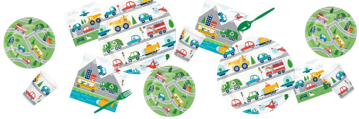 Transportation Time Party Supplies