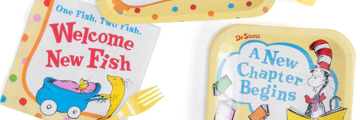 Dr. Seuss Baby Shower Supplies