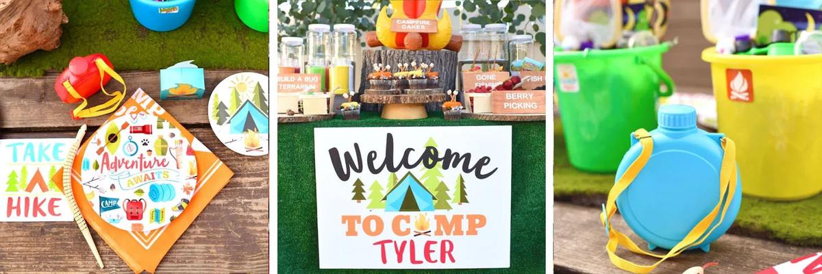 Camp Party Supplies