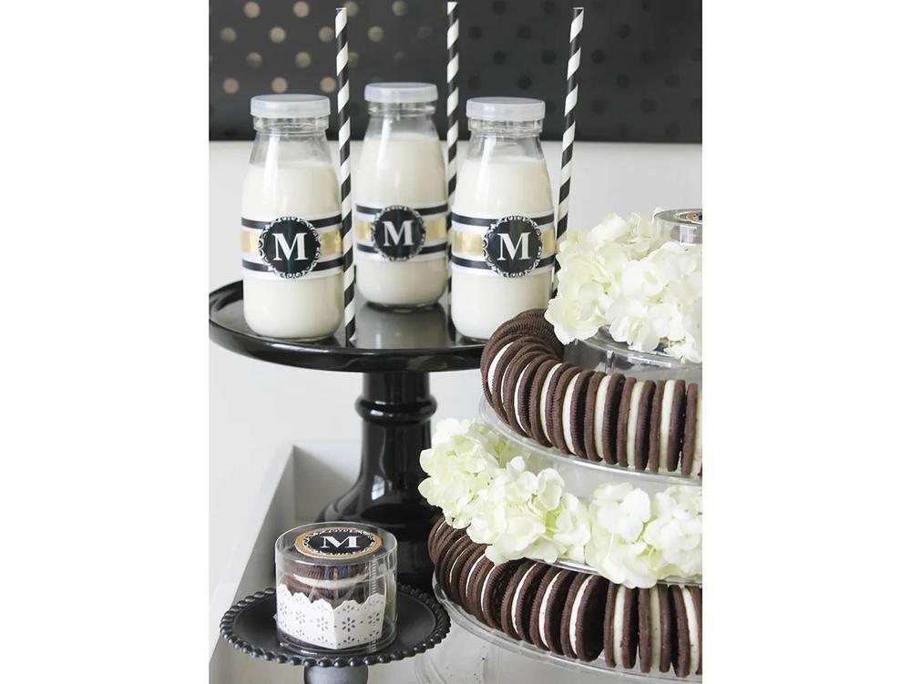 DIY Milk and Cookie Wedding Favor step 9