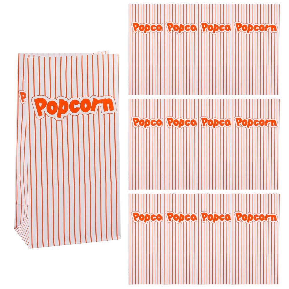 12 Pc 5x10 Popcorn Paper Bags