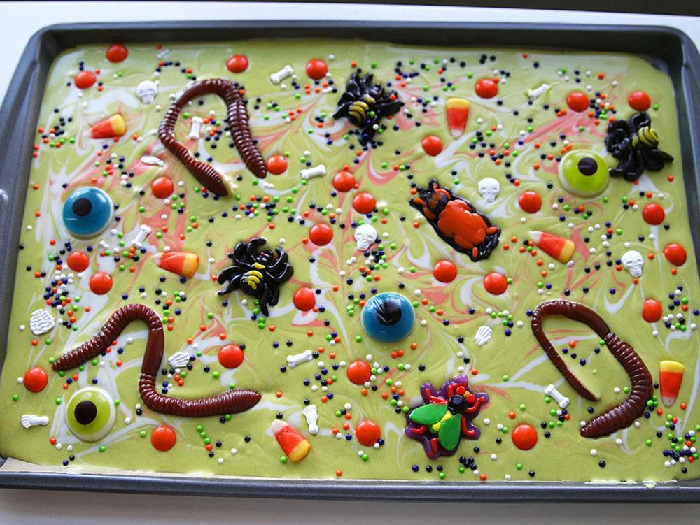 Halloween Candy Bark - A Cute & Creepy Treat! step 6 part 2