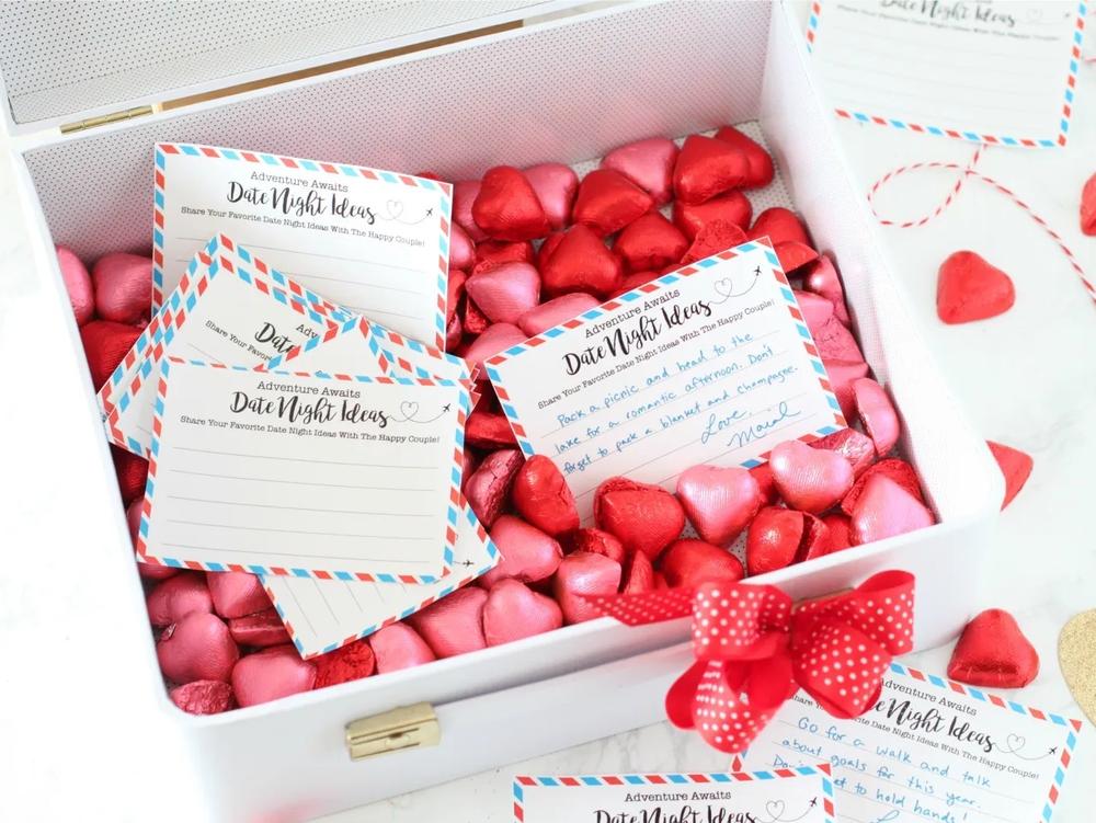 Date Night Suitcase & Free Printable Cards step 6