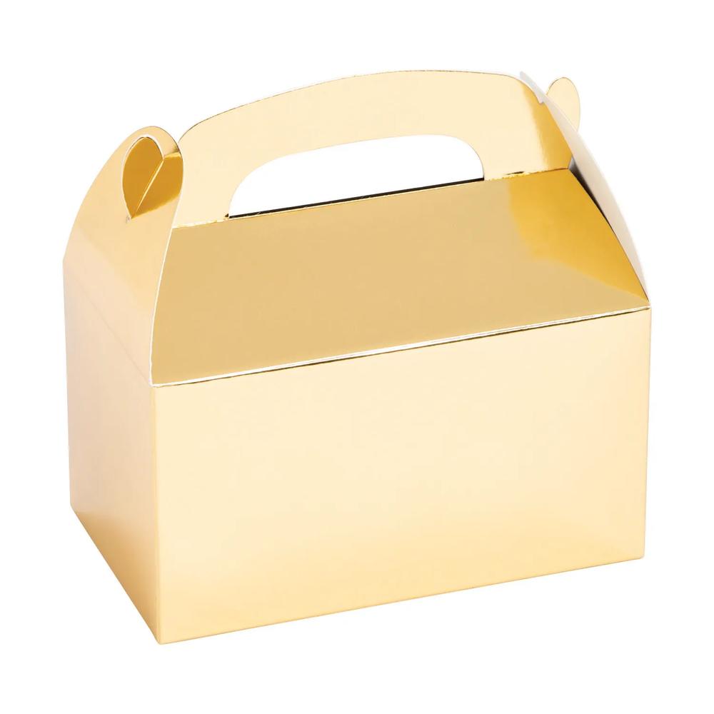 12 Pc 6 Gold Favor Box