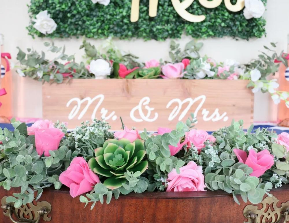 Spring Wedding Place Card Station step 5 part 2