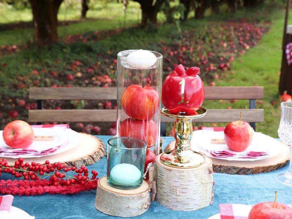 DIY Apple & Birch Wedding Centerpiece step 7 part 1