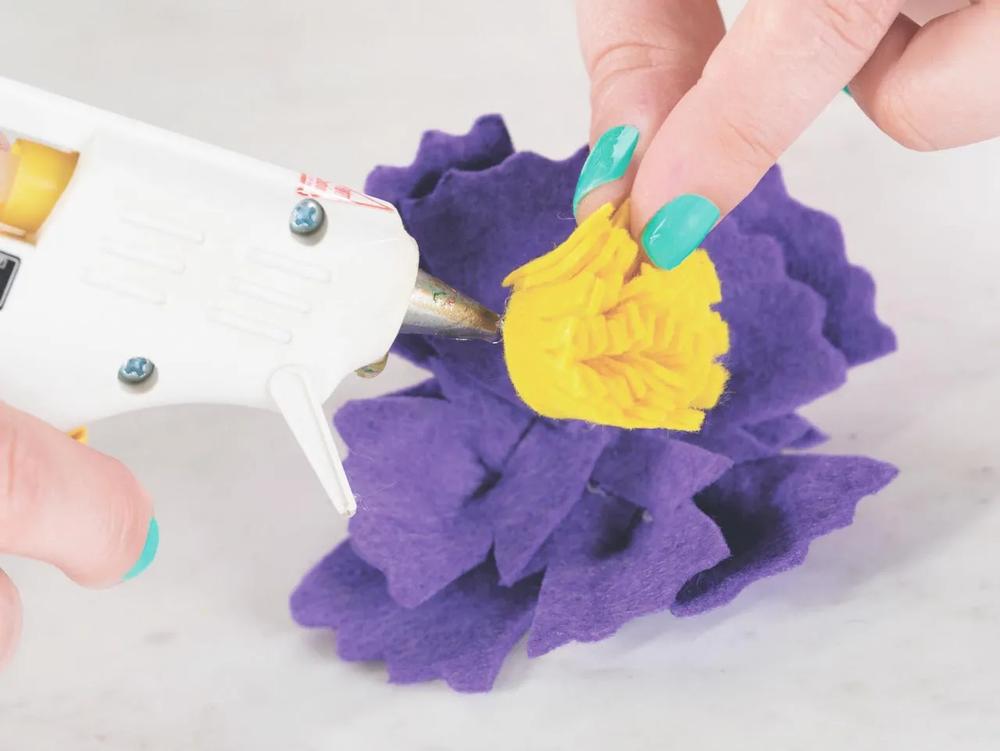 How to Make a Felt Dianthus Flower step 6 part 3