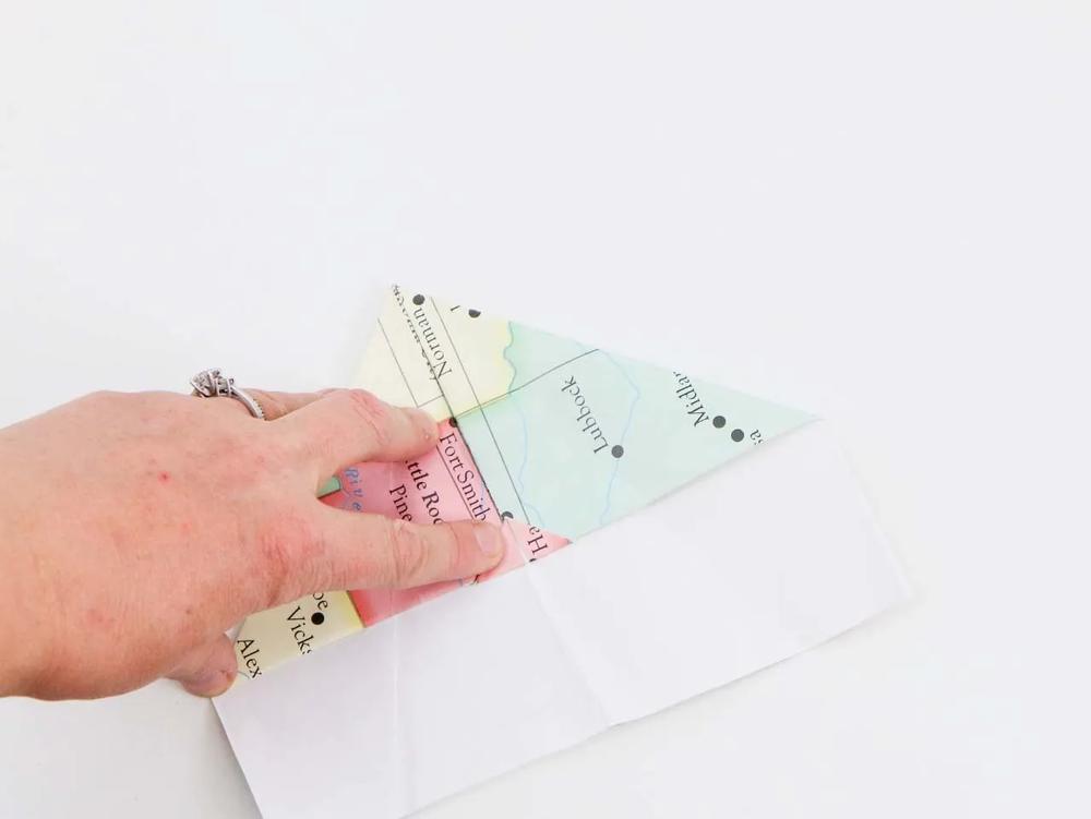 DIY Paper Plane Wedding Toss step 2 part 3