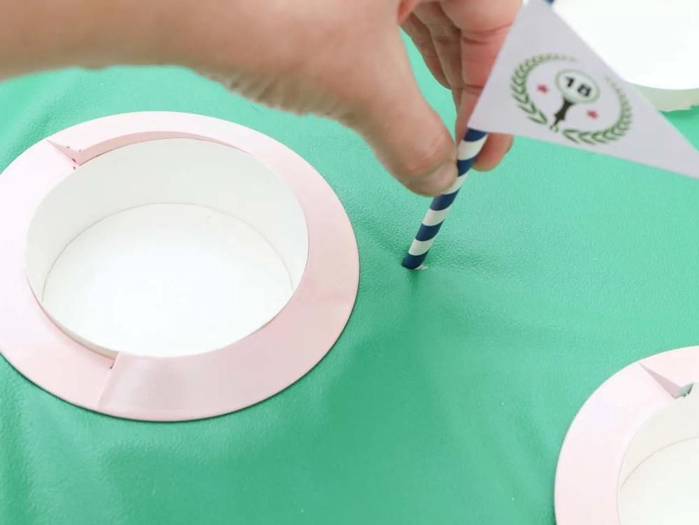 DIY Golf Prosecco Pong step 4 part 3
