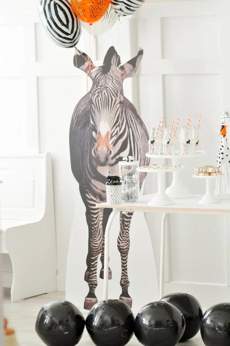 Wild ONE modern jungle 1st birthday party by Kara's Party Ideas for Oriental Trading Blog