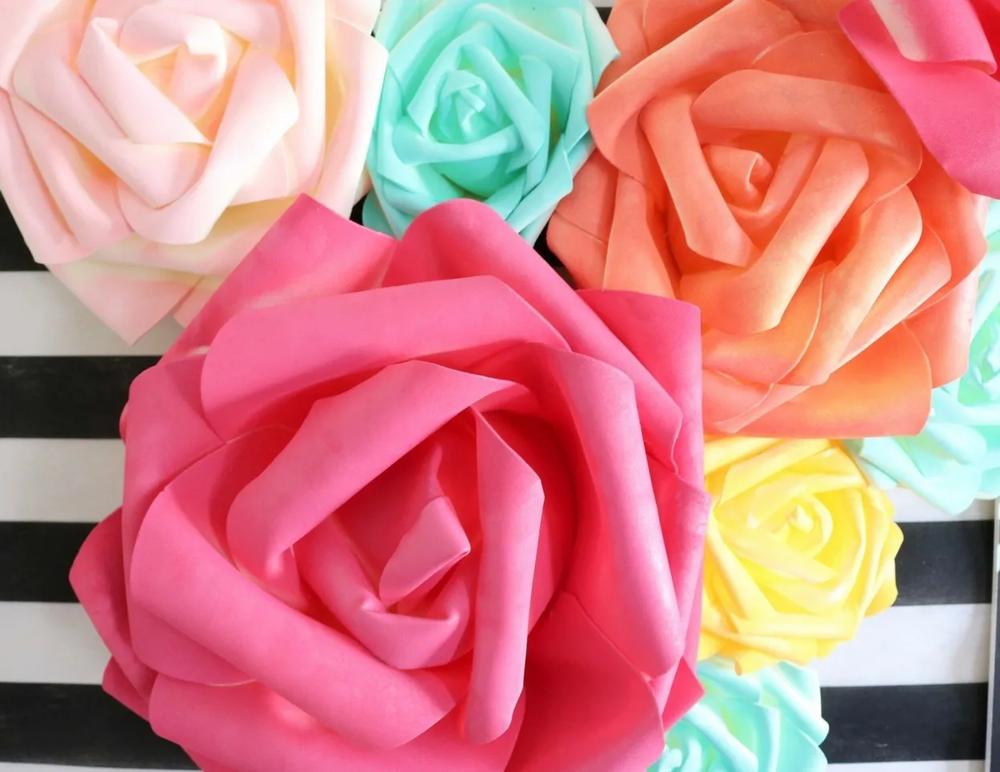 Make a Bridal Shower Backdrop & Buffet step 3
