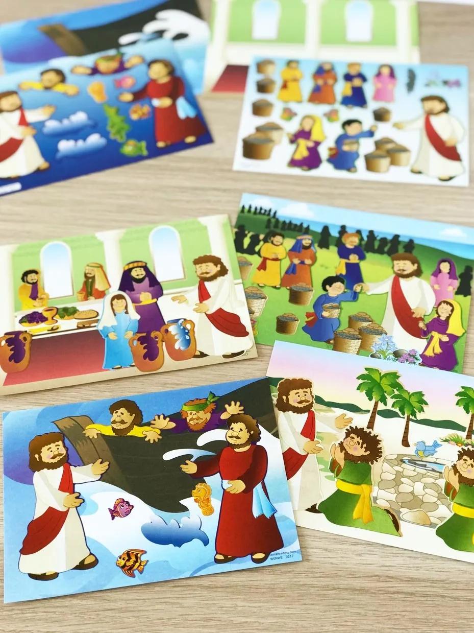 Miracles of Jesus Sunday School Activities step 4