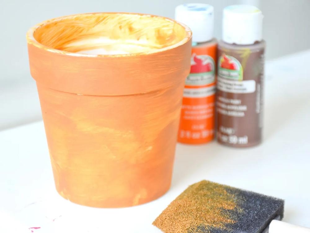 DIY Spring Entryway Decor Idea step 3