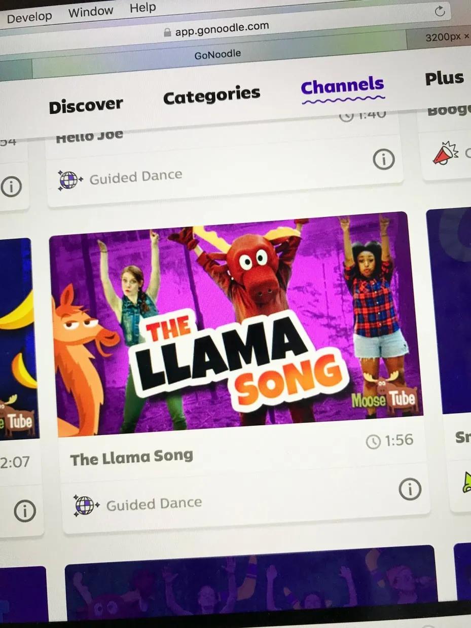 Llama First Week of School Activities step 5