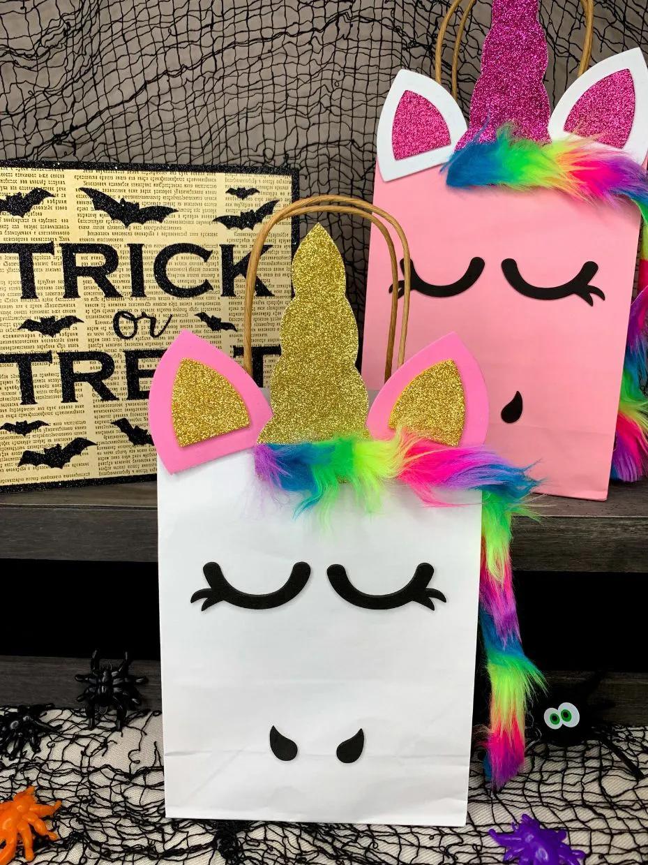DIY Halloween Bag Kids' Craft step 8