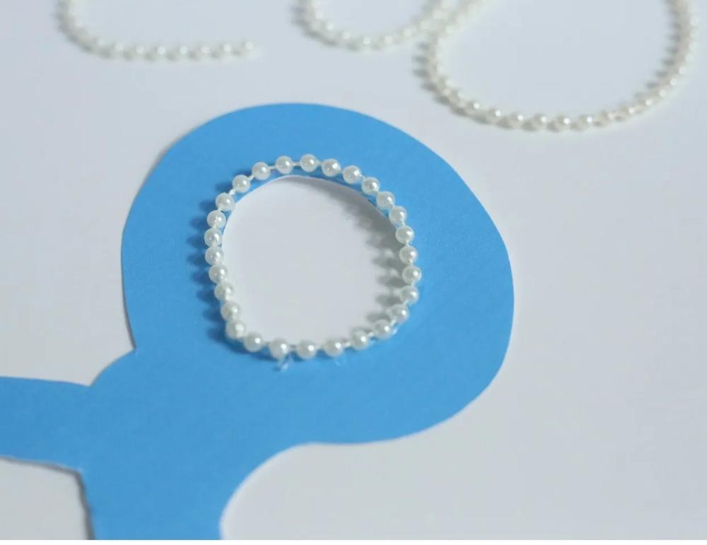 DIY Marie Antoinette Mask Favors step 1
